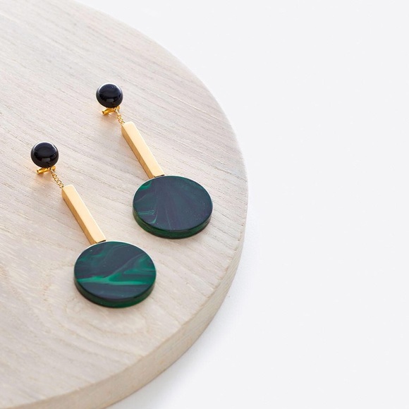 Rachel Comey Jewelry - Rachel Comey Jo Circle Drop Earrings
